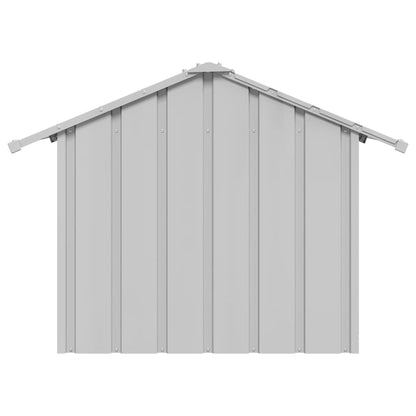 Hondenhok met dak 85x107x81 cm gegalvaniseerd staal