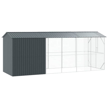Vogelkooi Antraciet 645 x 208 x 247 cm Gegalvaniseerd staal