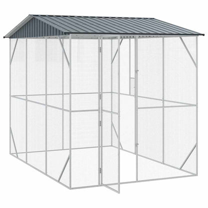 Vogelkooi Antraciet 227 x 310 x 247 cm Gegalvaniseerd staal