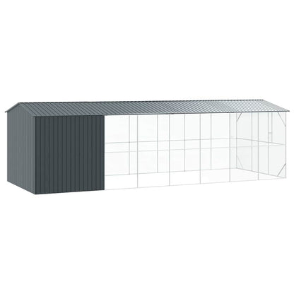 Vogelkooi Antraciet 860 x 310 x 247 cm Gegalvaniseerd staal