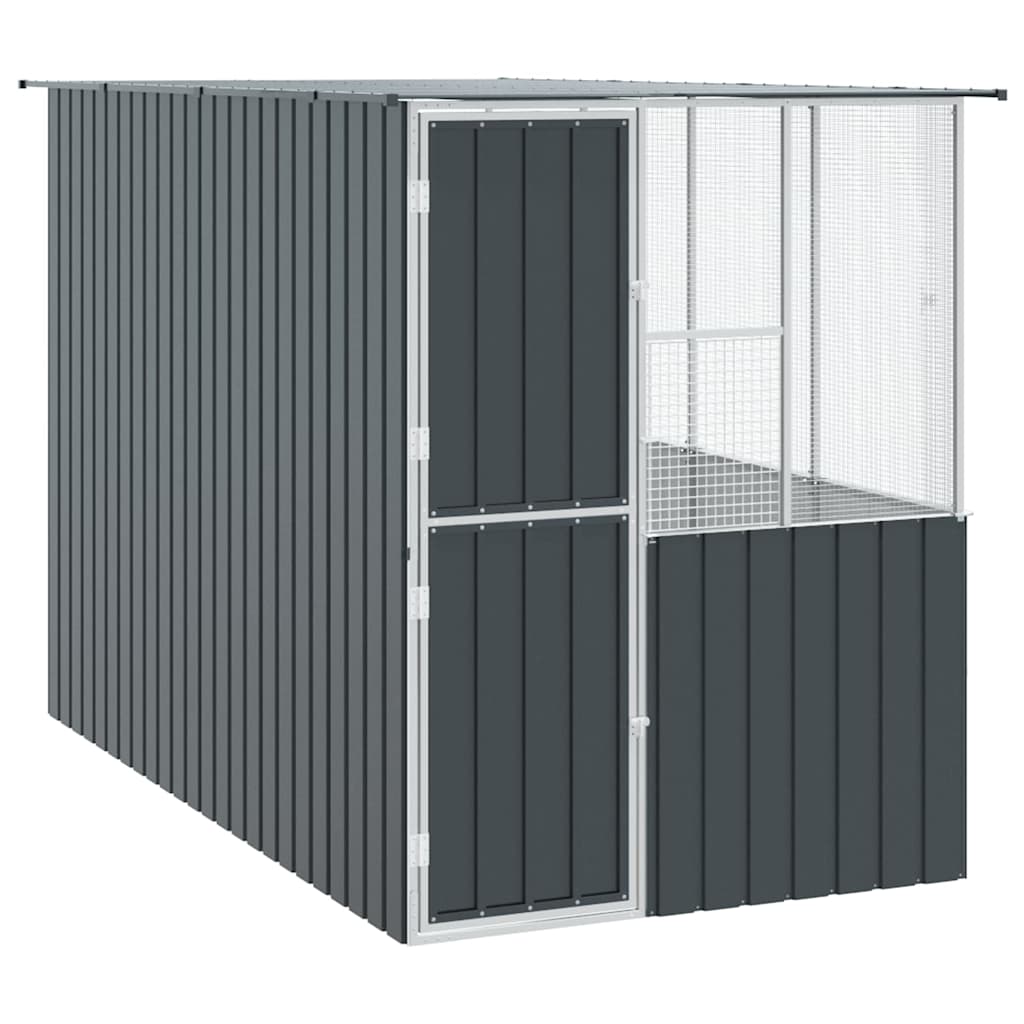 Vogelkooi Antraciet 154 x 307 x 200 cm Gegalvaniseerd staal