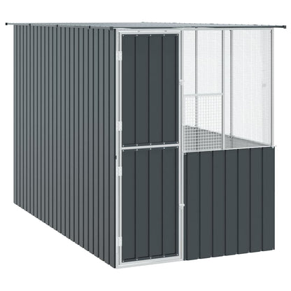 Vogelkooi Antraciet 154 x 307 x 200 cm Gegalvaniseerd staal