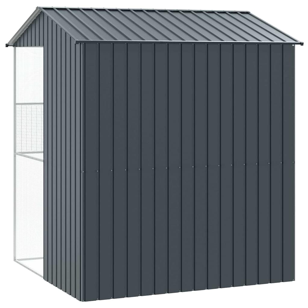 Vogelkooi Antraciet 215 x 210 x 247 cm Gegalvaniseerd staal