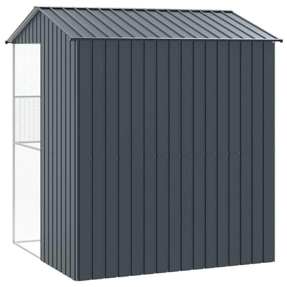 Vogelkooi Antraciet 215 x 210 x 247 cm Gegalvaniseerd staal