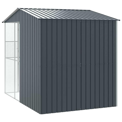 Vogelkooi Antraciet 215 x 310 x 247 cm Gegalvaniseerd staal