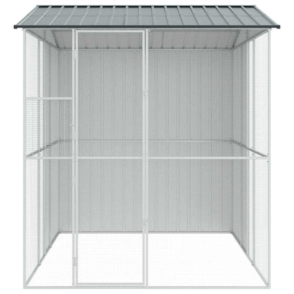 Vogelkooi Antraciet 215 x 310 x 247 cm Gegalvaniseerd staal
