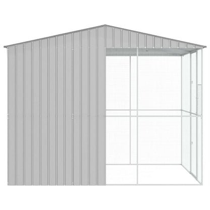 Vogelkooi Grijs 215 x 310 x 247 cm Gegalvaniseerd staal