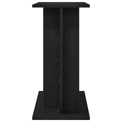 Aquariumstandaard 60x30x60 cm spaanplaat zwart eikenkleurig