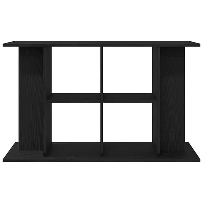 Aquariumstandaard 100x40x60 cm spaanplaat zwart eikenkleurig