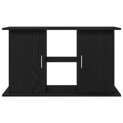 Aquariumstandaard 101x41x58 cm spaanplaat zwart eikenkleurig