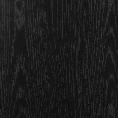 Kattenbakomheining Zwart Eiken 60x40x40 cm Bewerkt Hout
