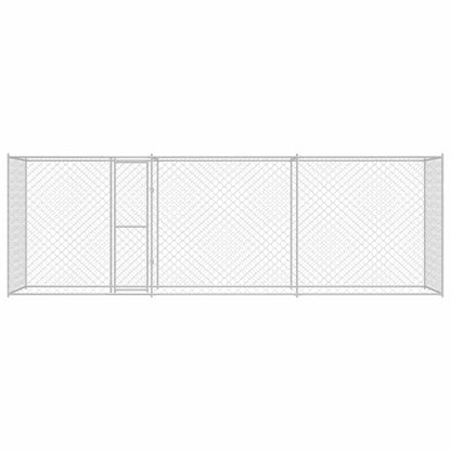 Hondenbench Zilver 600 x 200 x 256 cm Gegalvaniseerd staal