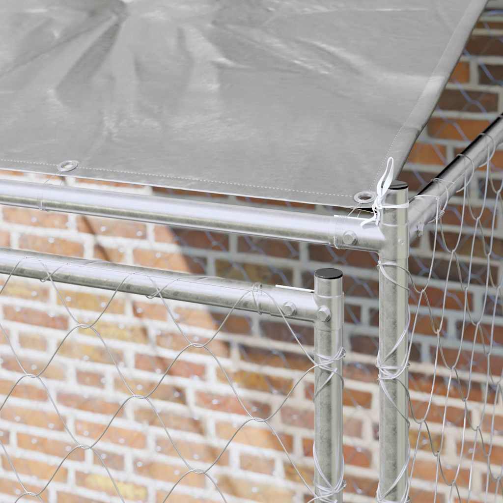 Hondenbench 200 x 200 x 258 cm Staal en PE