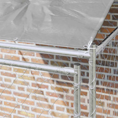 Hondenbench 200 x 200 x 258 cm Staal en PE