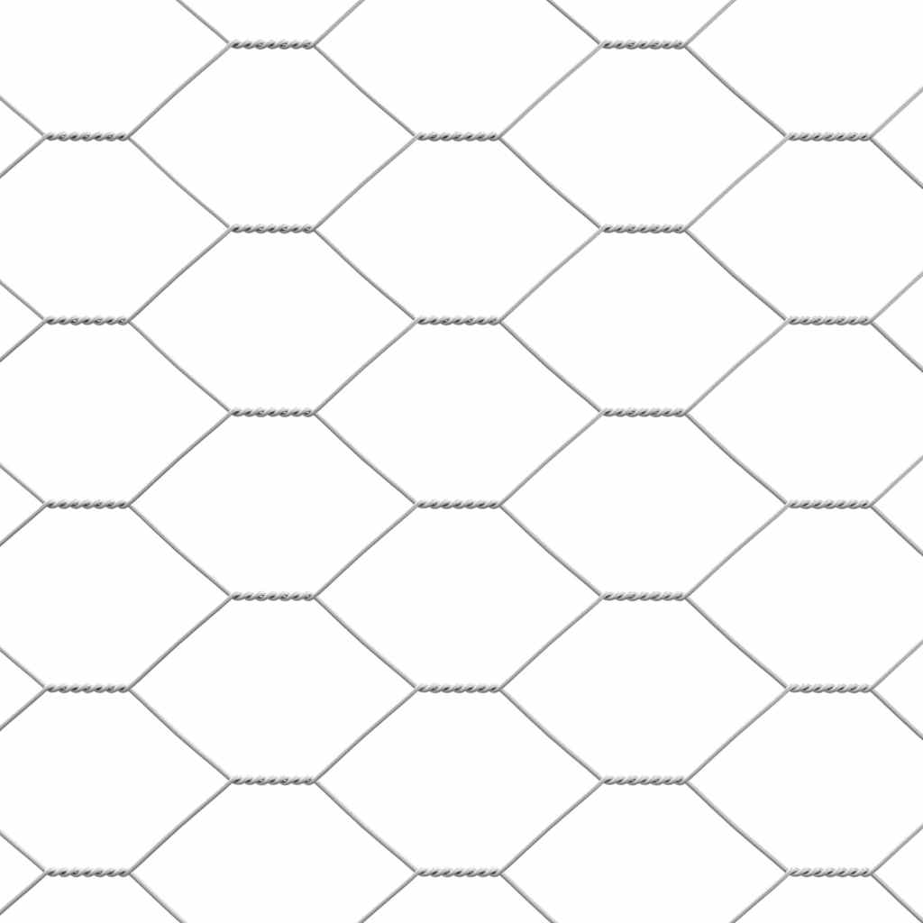 Kippenhok Zilver 600 x 200 x 198.5 cm Gegalvaniseerd staal