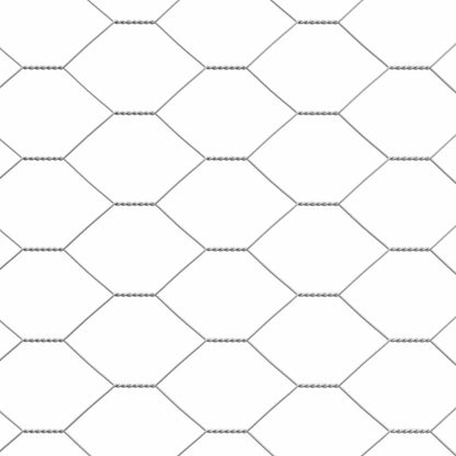 Kippenhok Zilver 600 x 200 x 198.5 cm Gegalvaniseerd staal