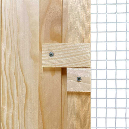Kippenhok Bruin 225 x 60 x 89 cm