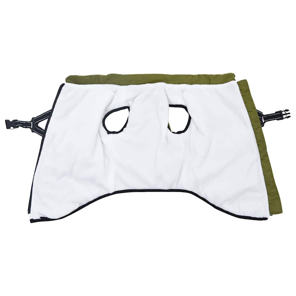 Hondenjas met harnas Legergroen 3XL Fleece en polyester