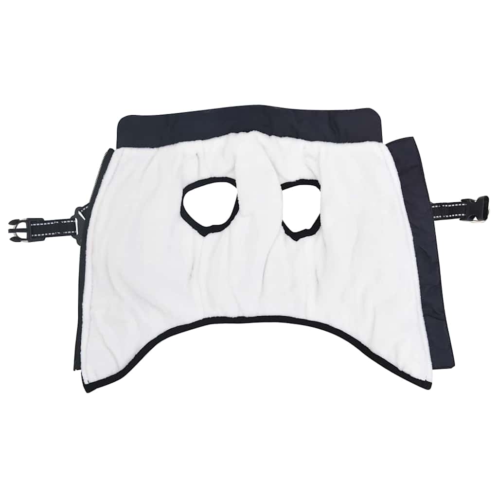 Hondenjas met harnas Marineblauw XL Fleece en polyester